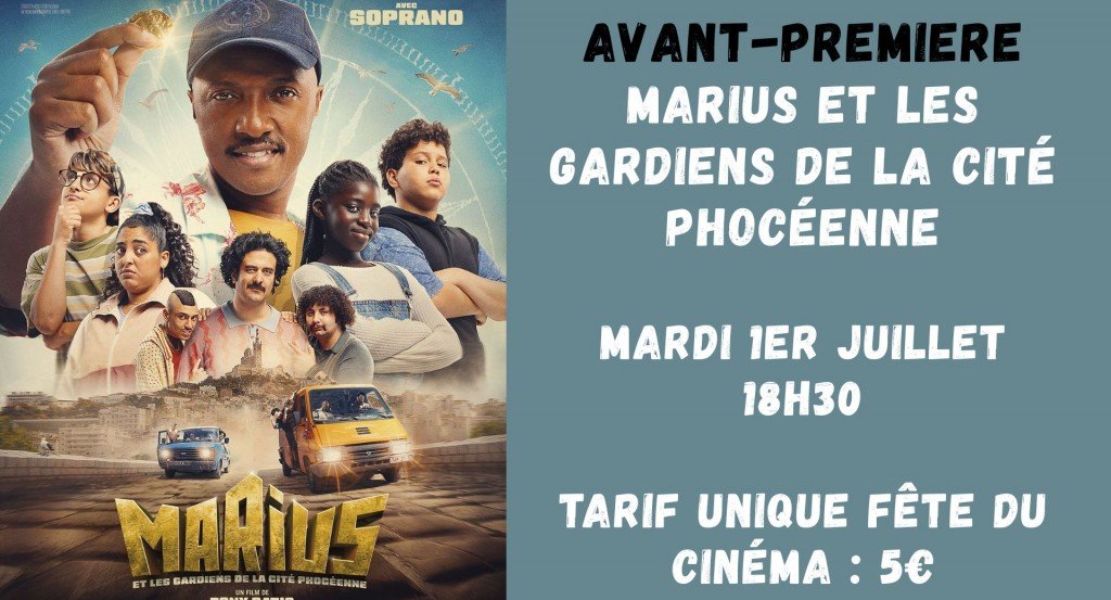 actualité AVANT PREMIERE MARIUS ET LES GARDIENS DE LA CITÉE PHOCÉENNE