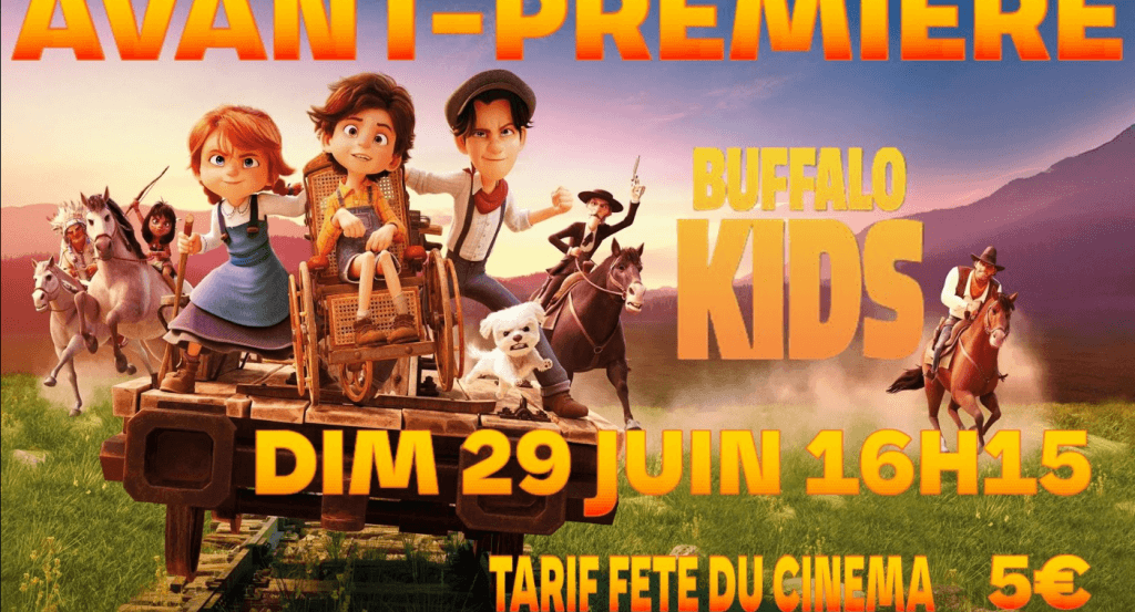 actualité AVANT PREMIÈRE BUFFALO KIDS