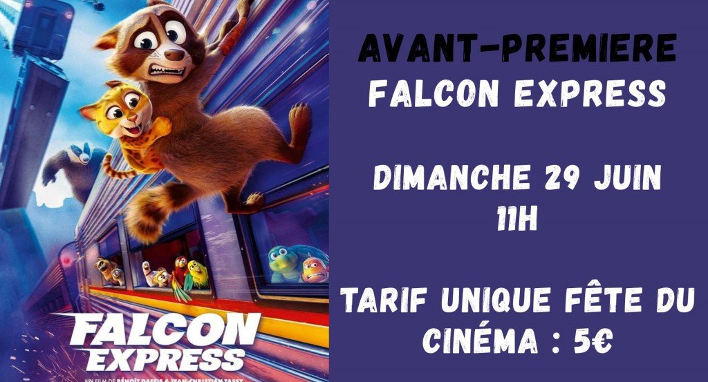 actualité AVANT PREMIERE FALCON EXPRES