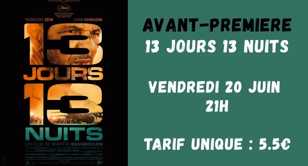 actualité Avant-première 13 JOURS 13 NUITS