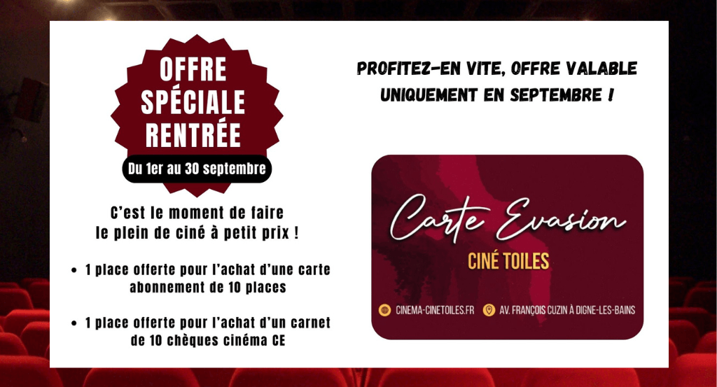 actualité Offre Rentrée